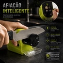 Swifty Sharp™ • Afiador Elétrico de Facas, Tesouras e Ferramentas + BRINDE (3 Facas Premium)